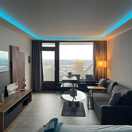Ferienwohnung Themenpartment Himmel und Mehr Gelsenkirchen Exterior foto